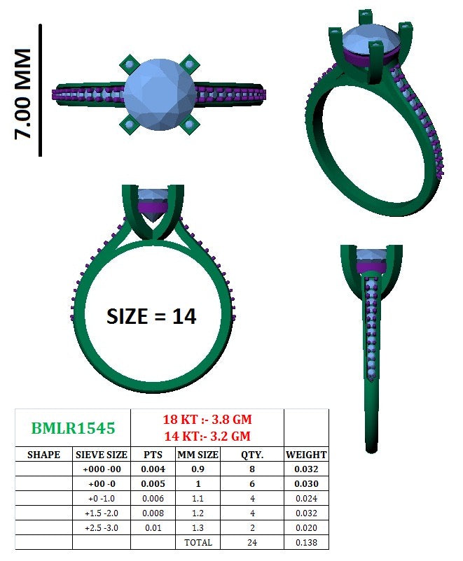 Ishita's Solitaire Ring