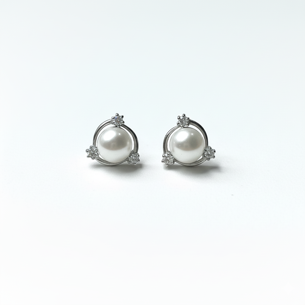 Celestial Pearl Earrings