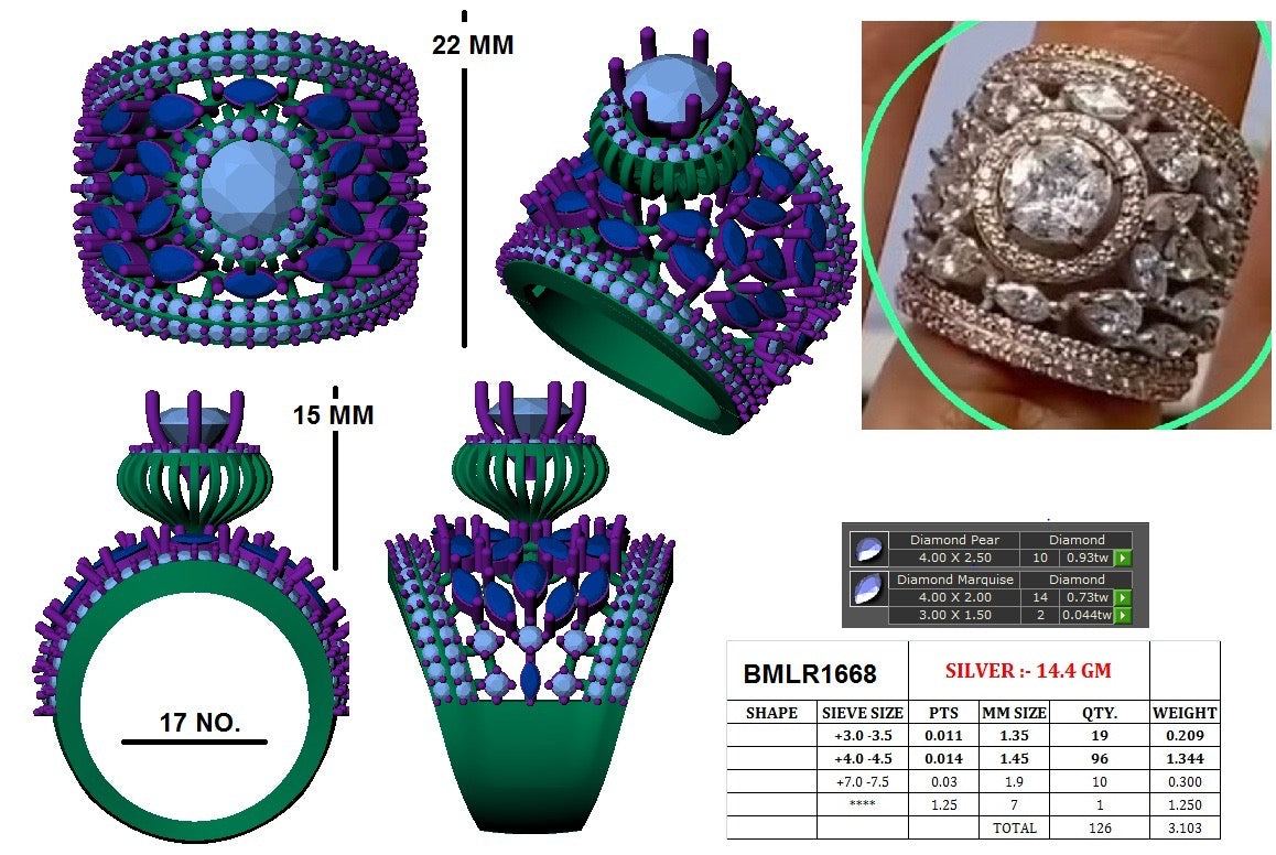 Grand Solitaire Majesty Ring
