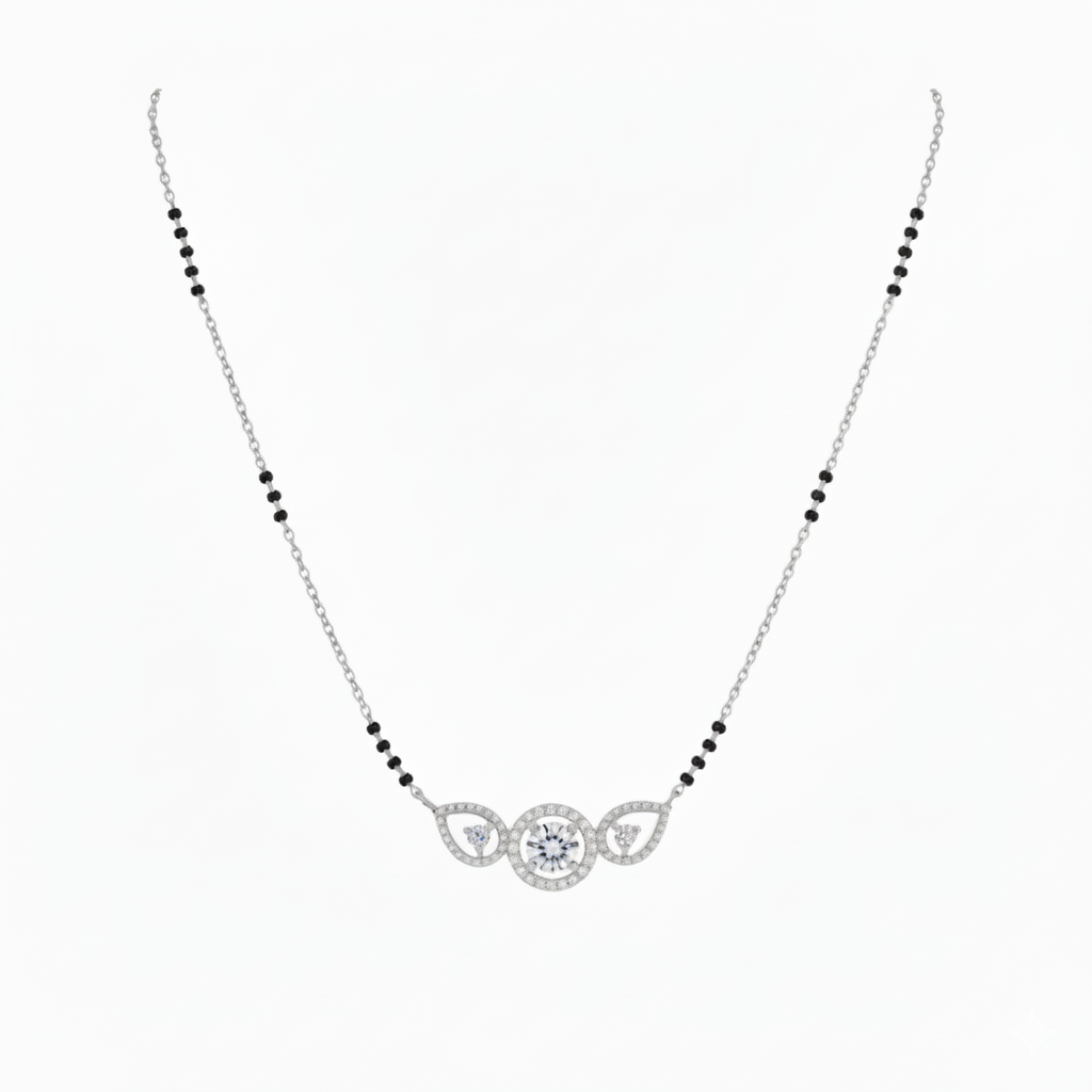 Oval Pear Mangalsutra