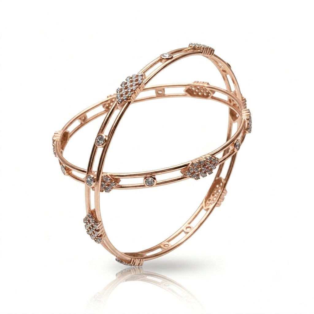 Eternal Stone Bangles (Pair)