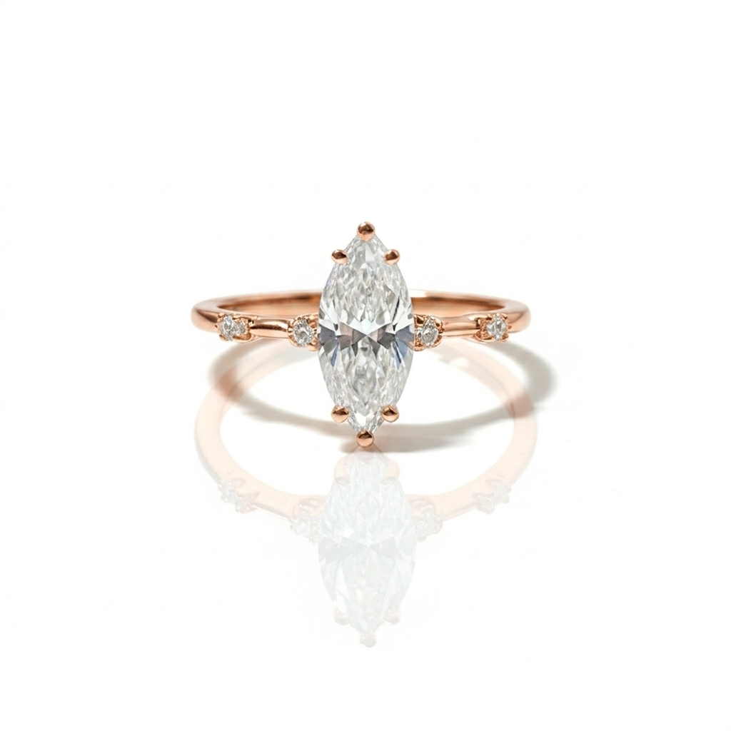 Marquise Diamond Ring