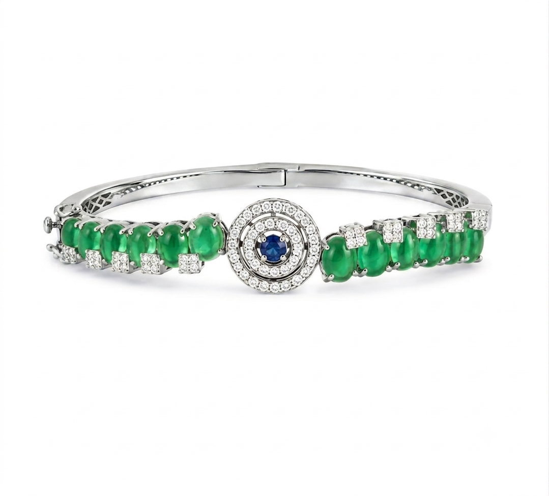 Rajwada Emerald bracelet