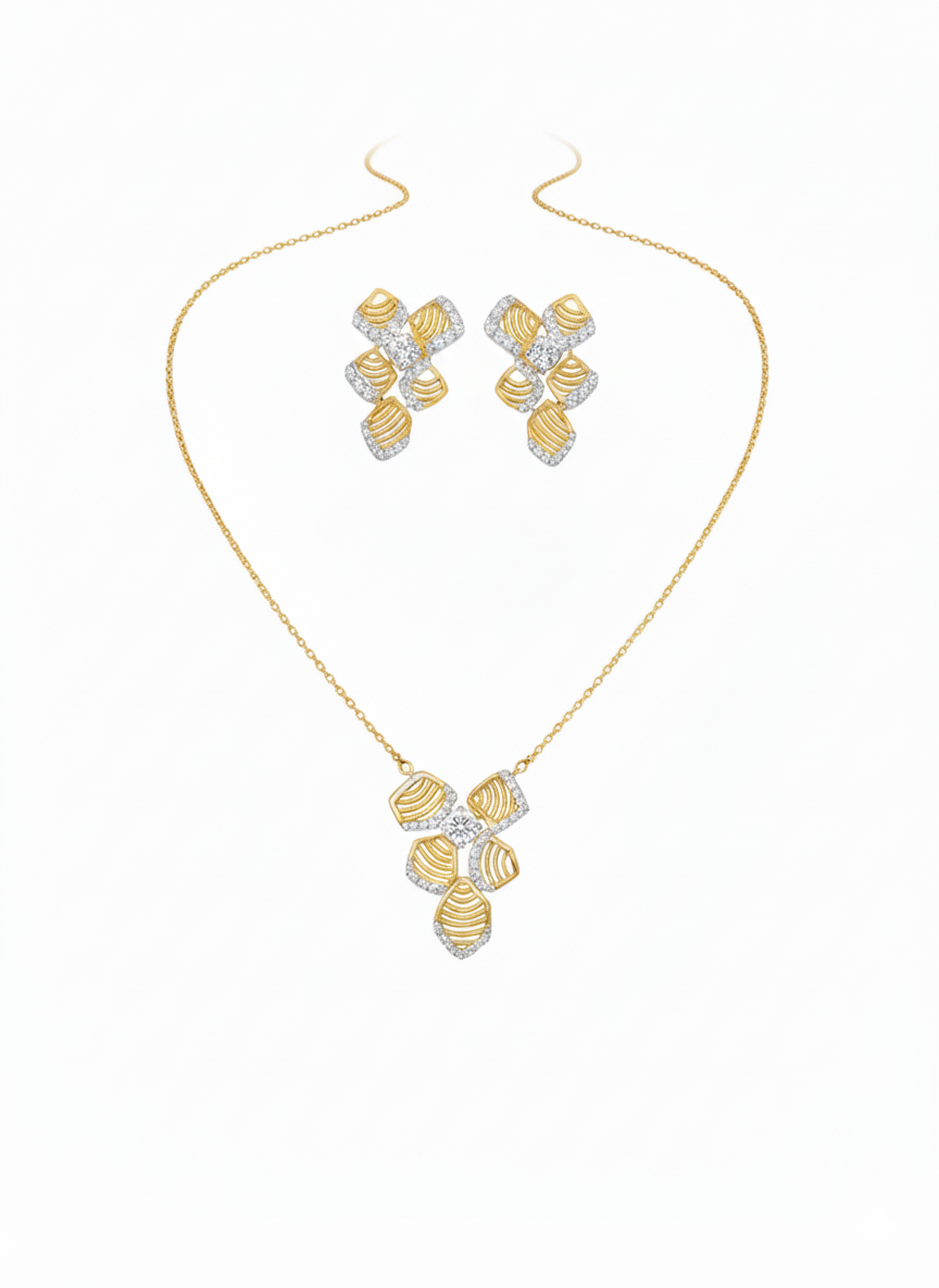 Petal Glow Pendant Set