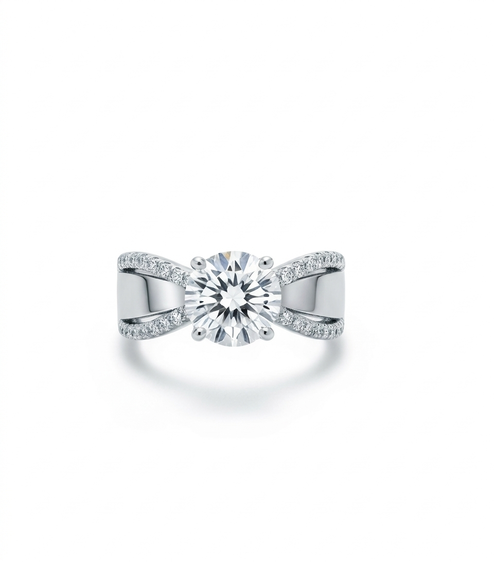 Lusture Solitaire Ring