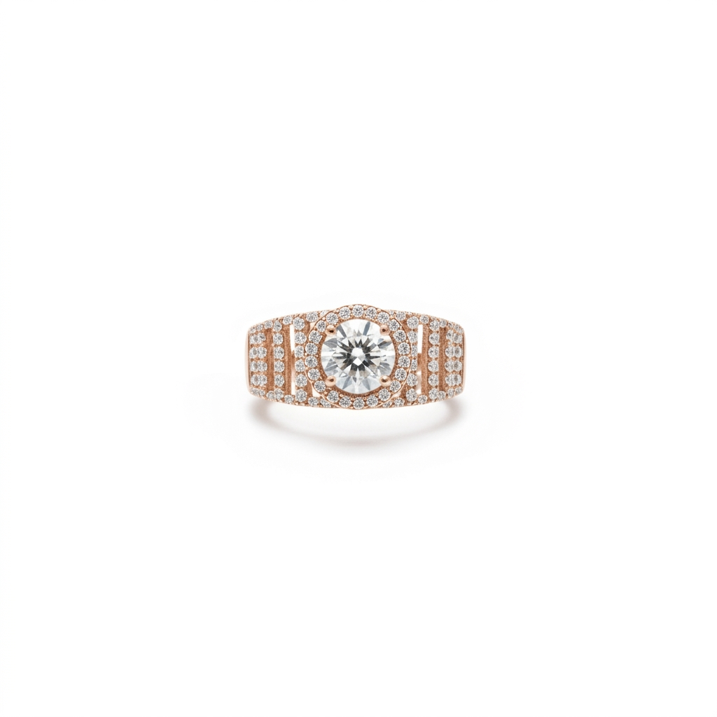 Solitaire Dual Ring