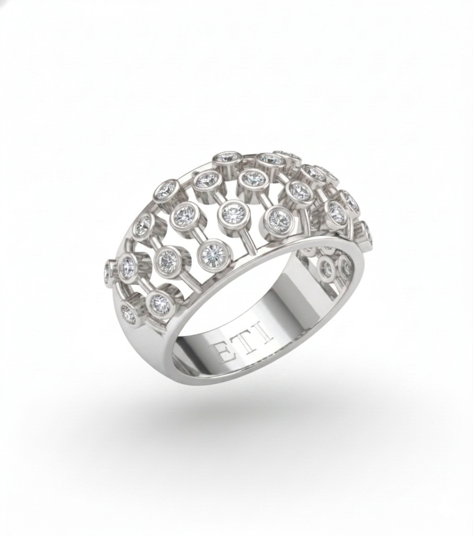 Diamond Bezel Ring