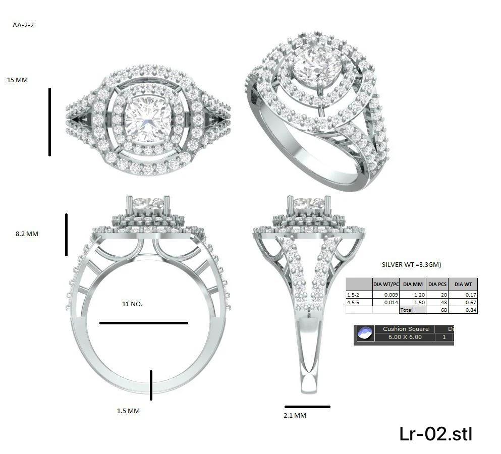 Habiba's Solitaire Ring