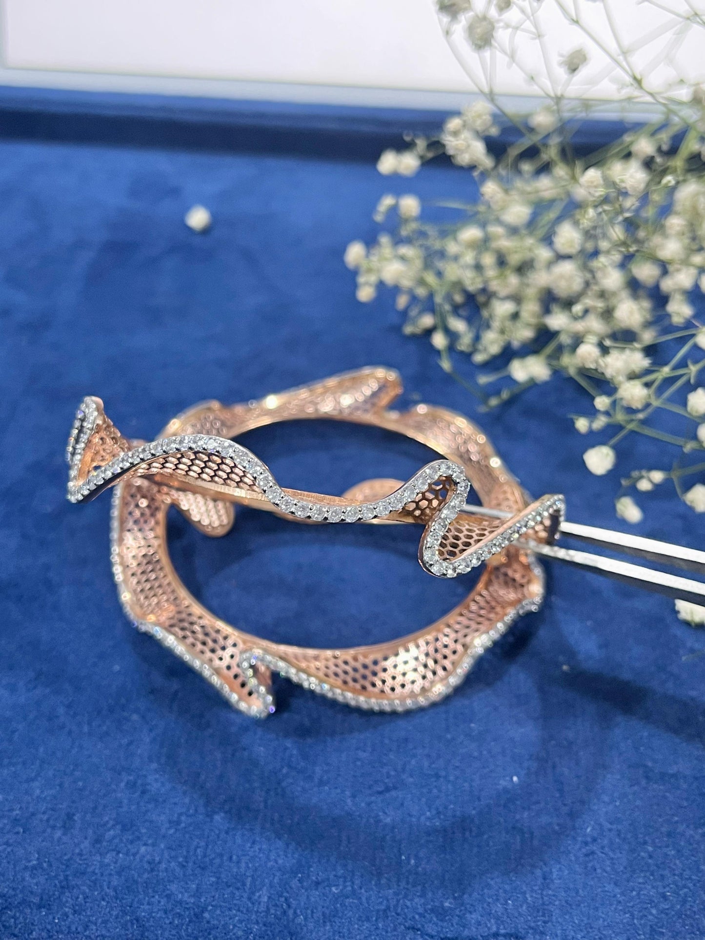 Spiral Bangle Set