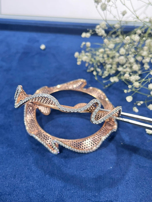 Spiral Bangle Set