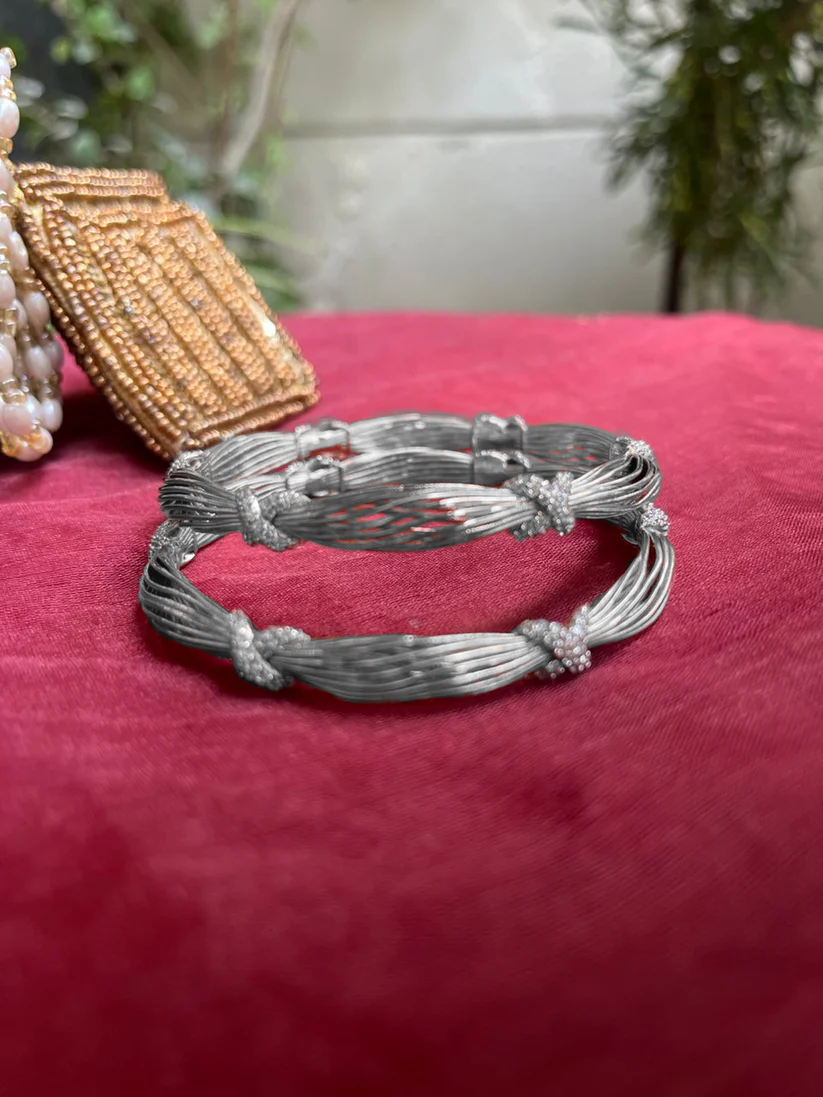 Diamond Wired Bangles