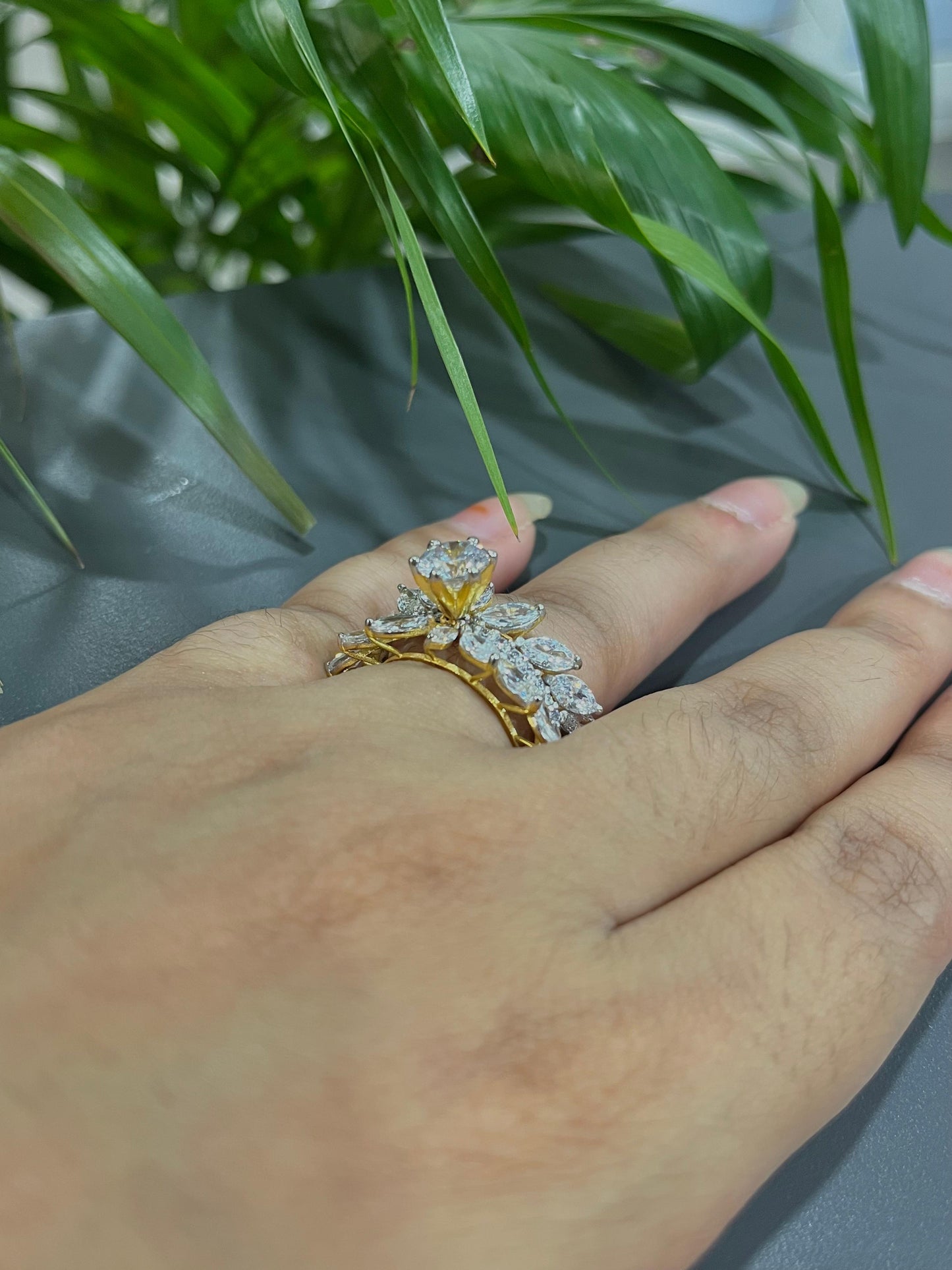 Marquise Majestic Solitaire Ring