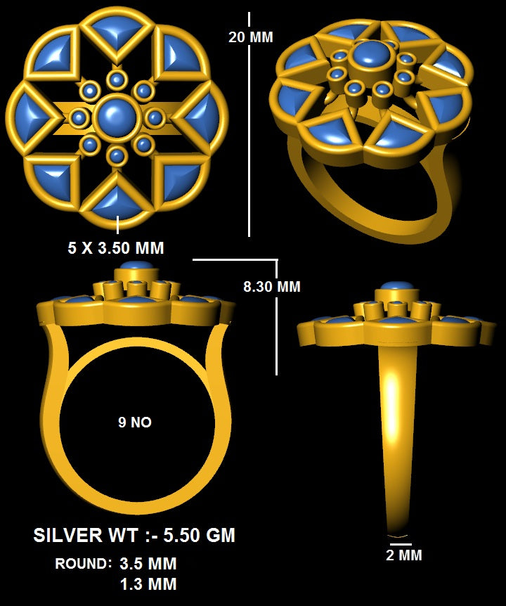 Navratna Ring