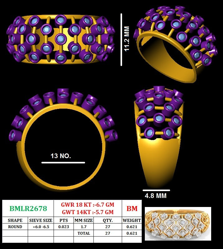 Diamond Bezel Ring