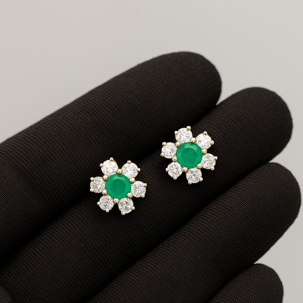 Emerald Earrings