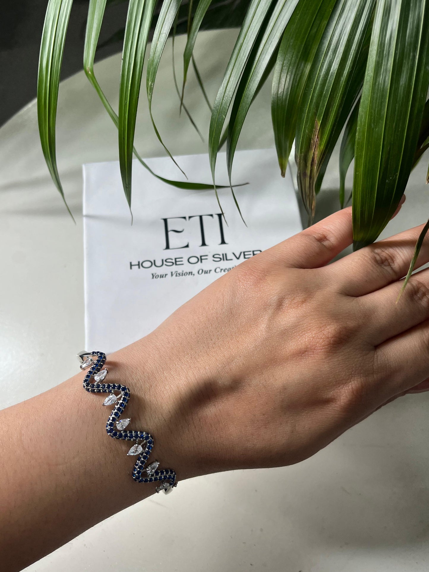 Sapphire Serpent Bracelet