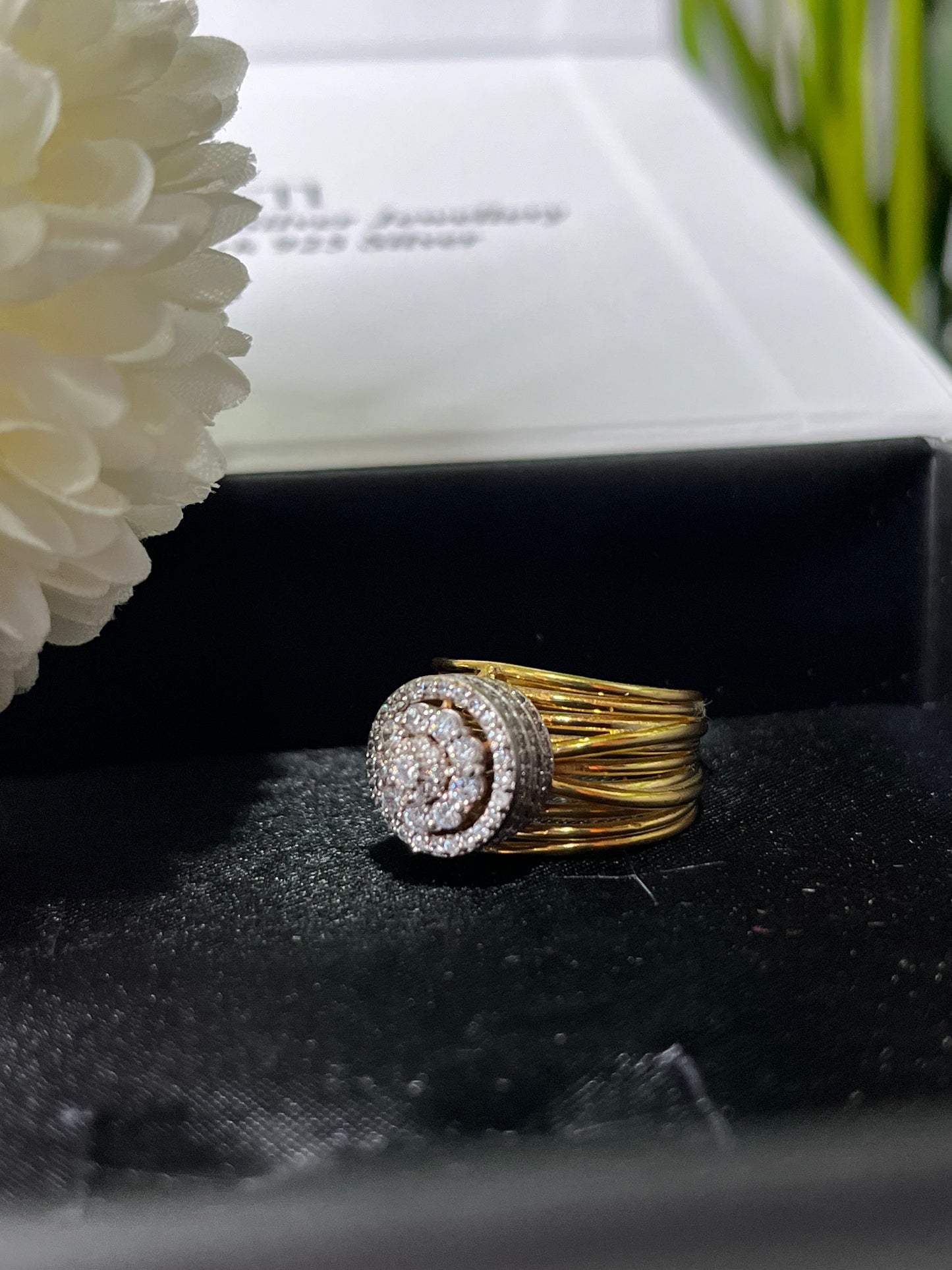 Diamond on the Top Ring
