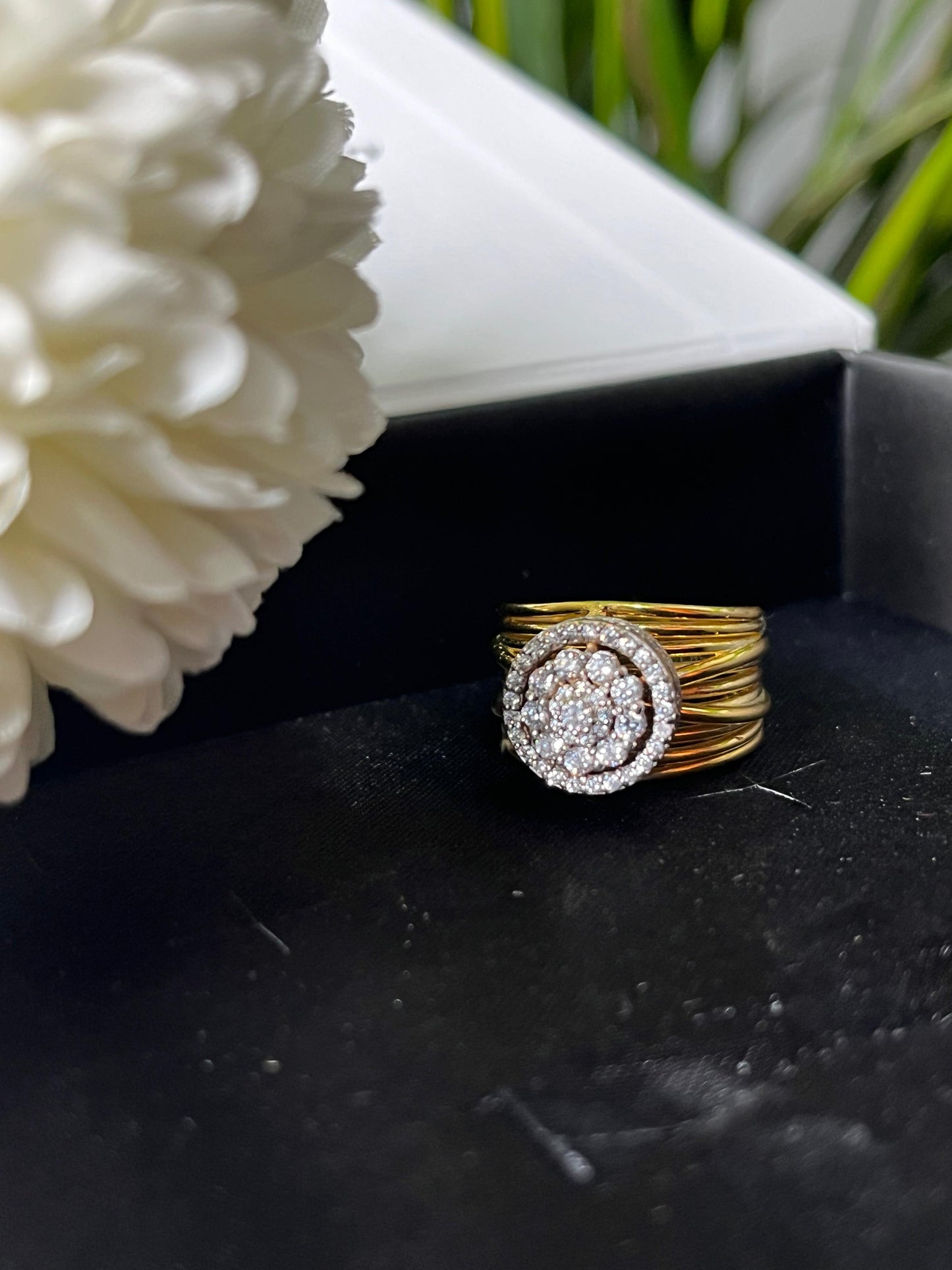 Diamond on the Top Ring