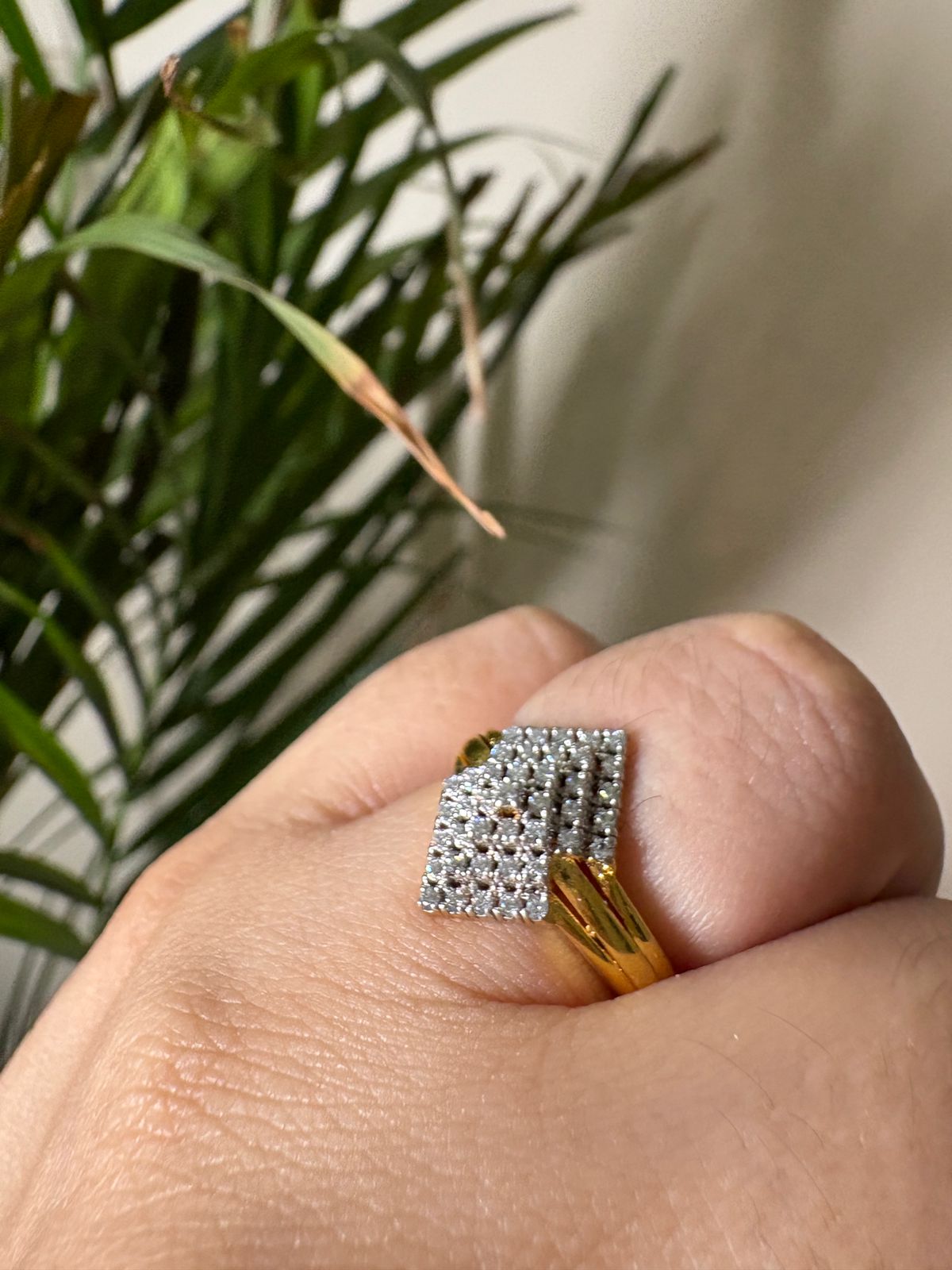 Cluster Diamond Ring