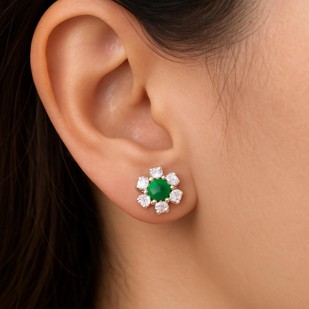Emerald Earrings