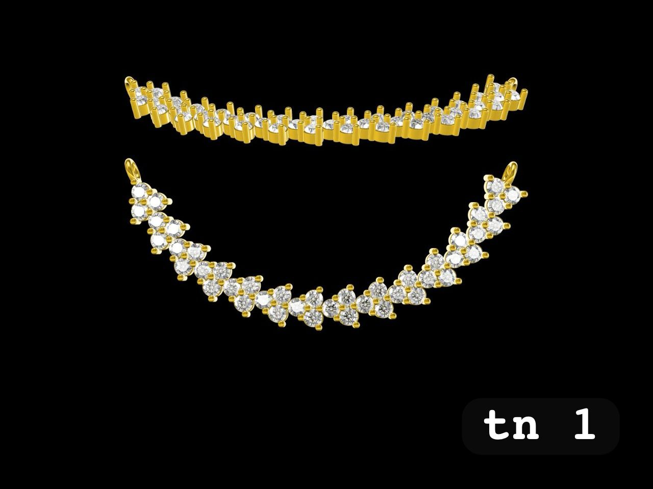 Studded Mangalsutra