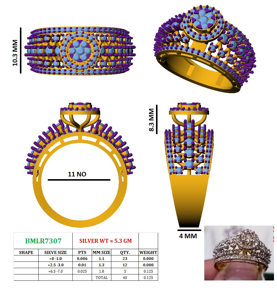 Sparkle Diamond Ring