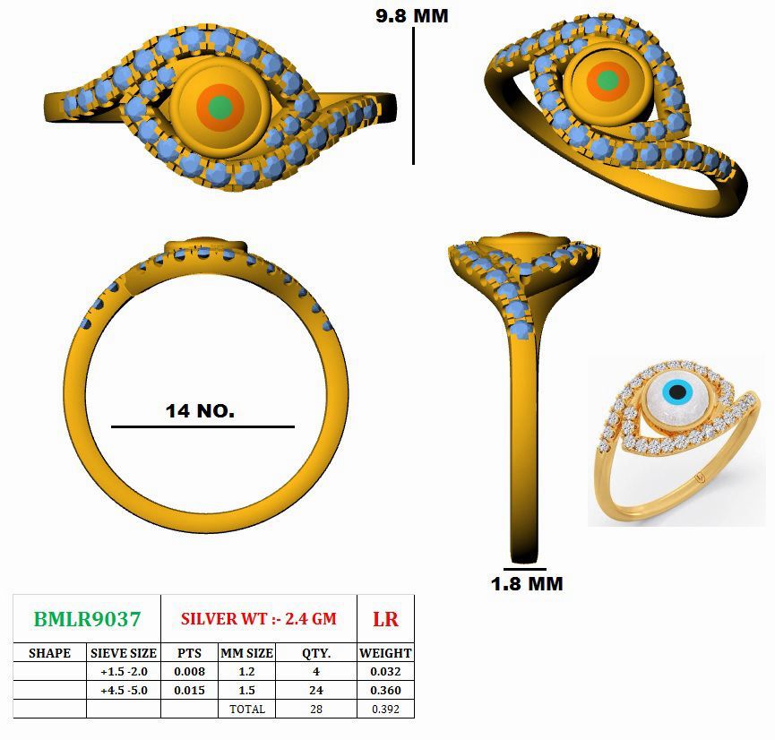 No Nazar Ring