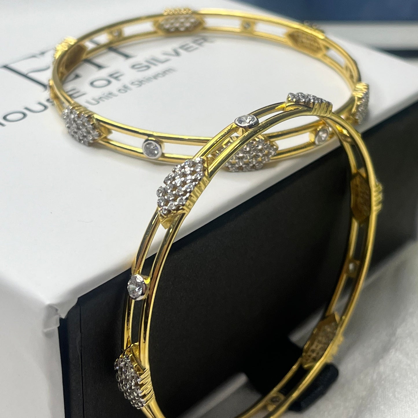 Eternal Stone Bangles (Pair)