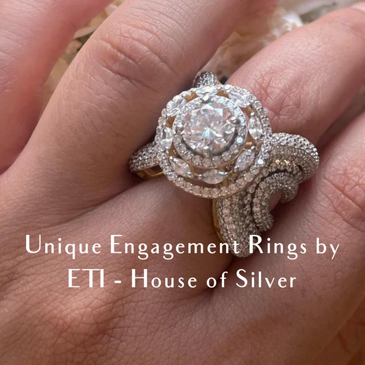 Unique Engagement Rings by ETI - House of Silver