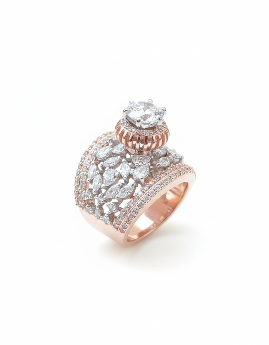 Grand Solitaire Majesty Ring