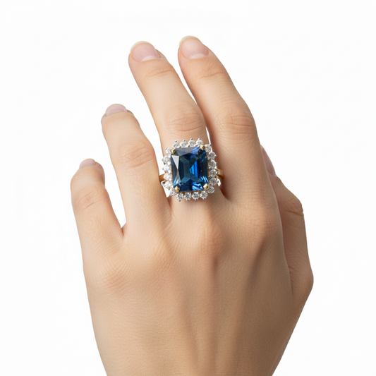 Serenity Sapphire Ring