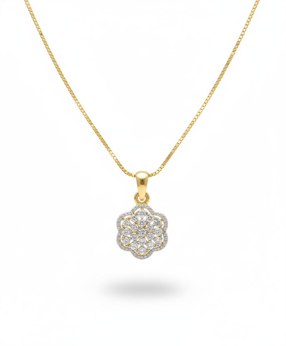 Blossom Diamond Pendant