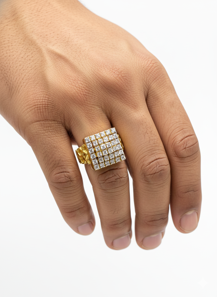 Moh Diamond Ring For Men