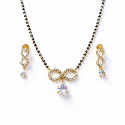 Prachi's Infinity Mangalsutra set