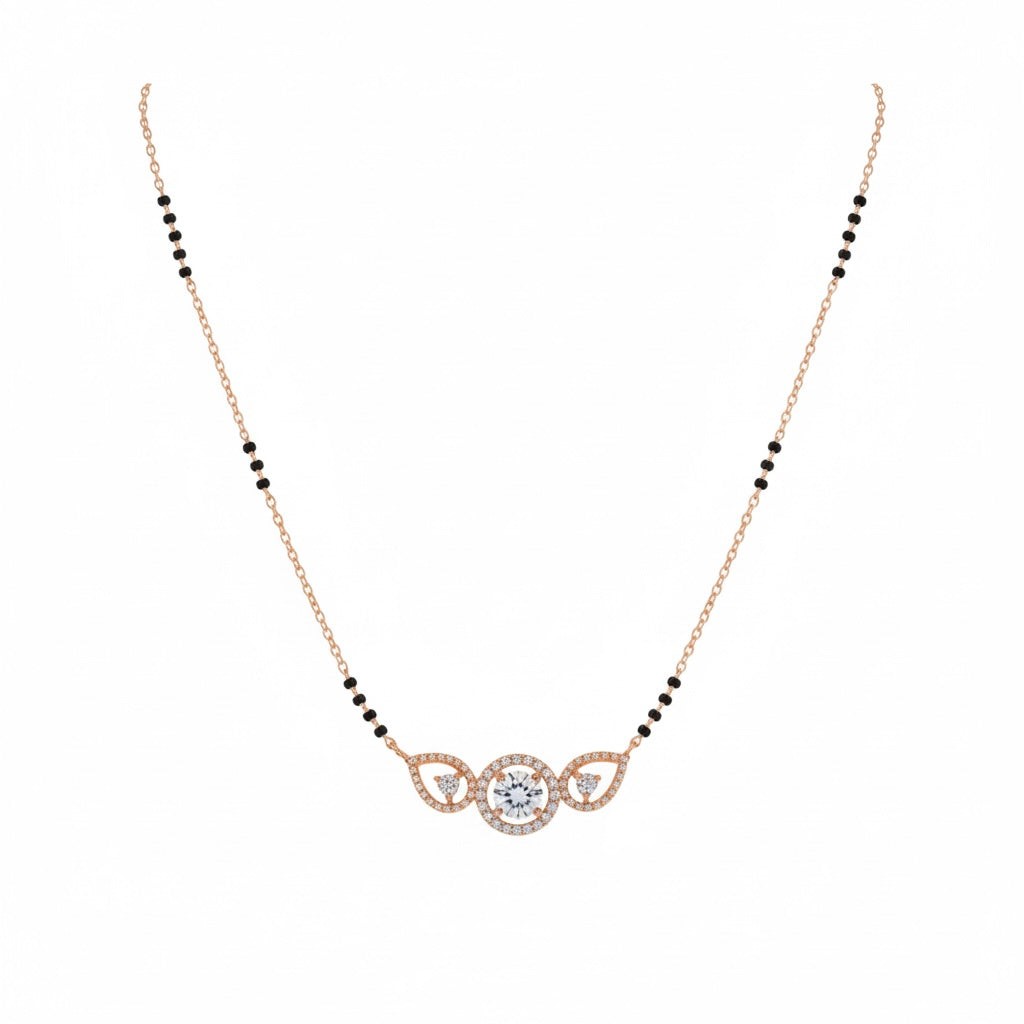 Oval Pear Mangalsutra
