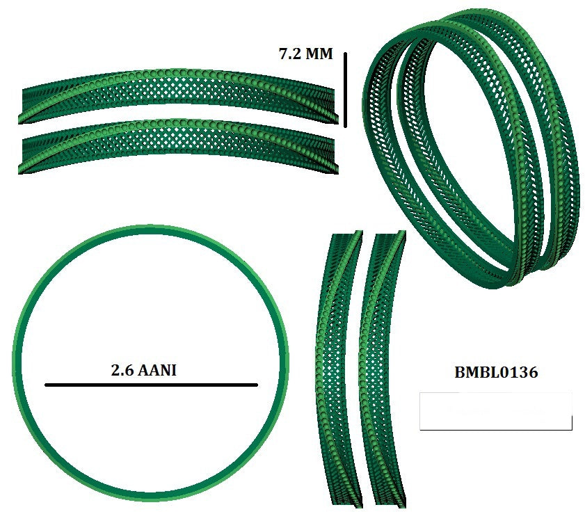 Twisted Classic Bangles (Pair)