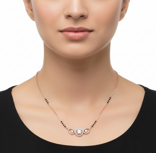 Oval Pear Mangalsutra
