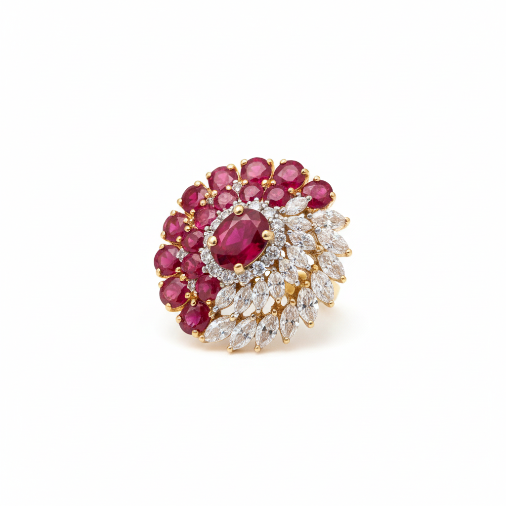 Ruby Marquise Ring