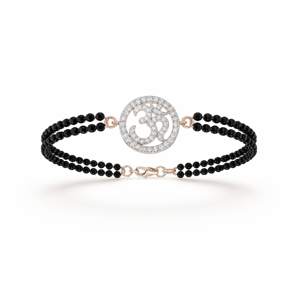 Sacred Om Bliss Mangalsutra Bracelet