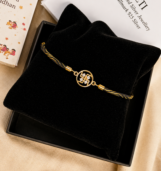 The Swastik Knot Rakhi