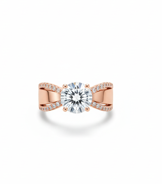 Lusture Solitaire Ring
