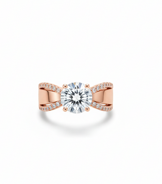 Lusture Solitaire Ring