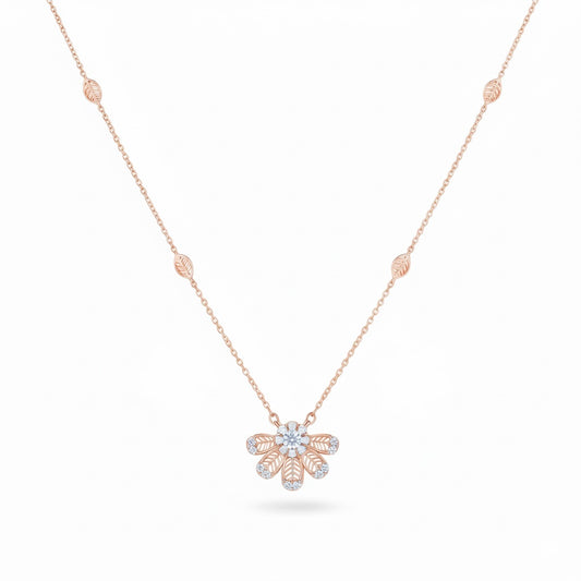 Ardh Pushp Pendant Set