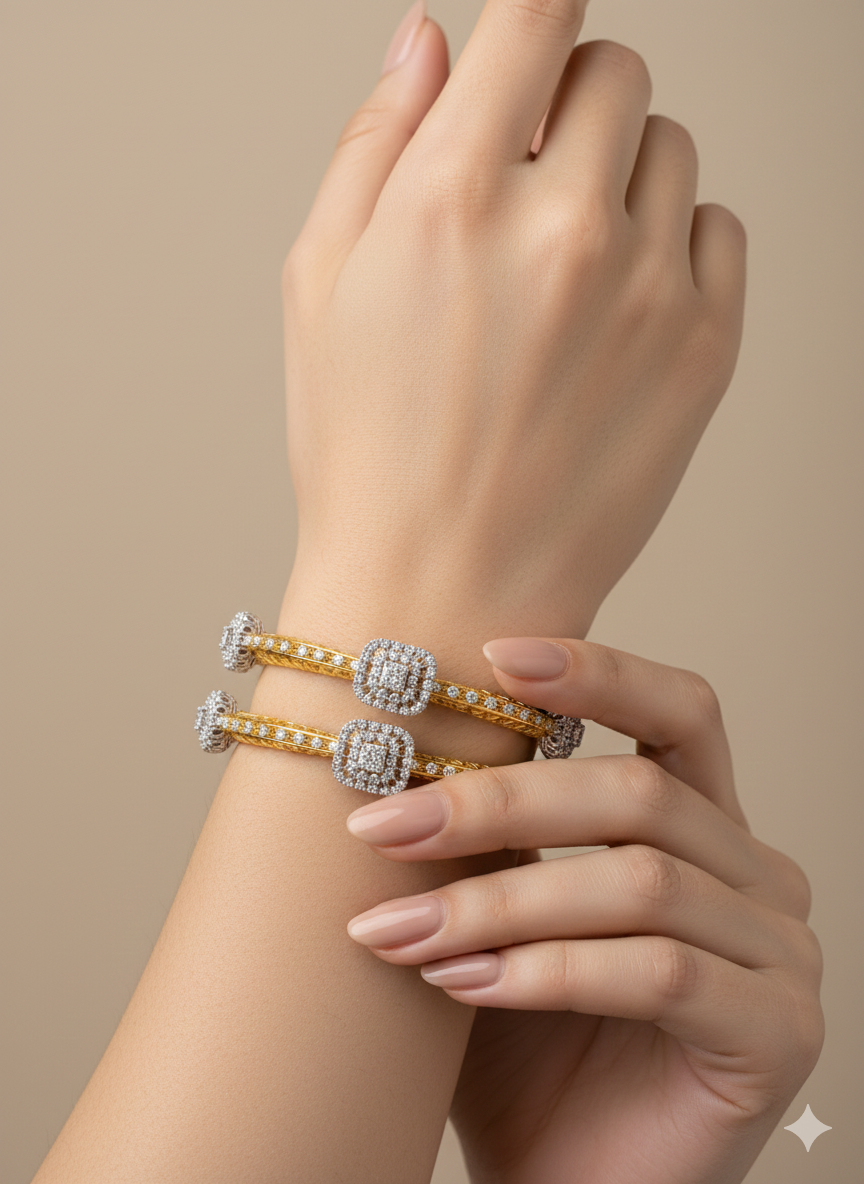 Signity Bangles (Pair)