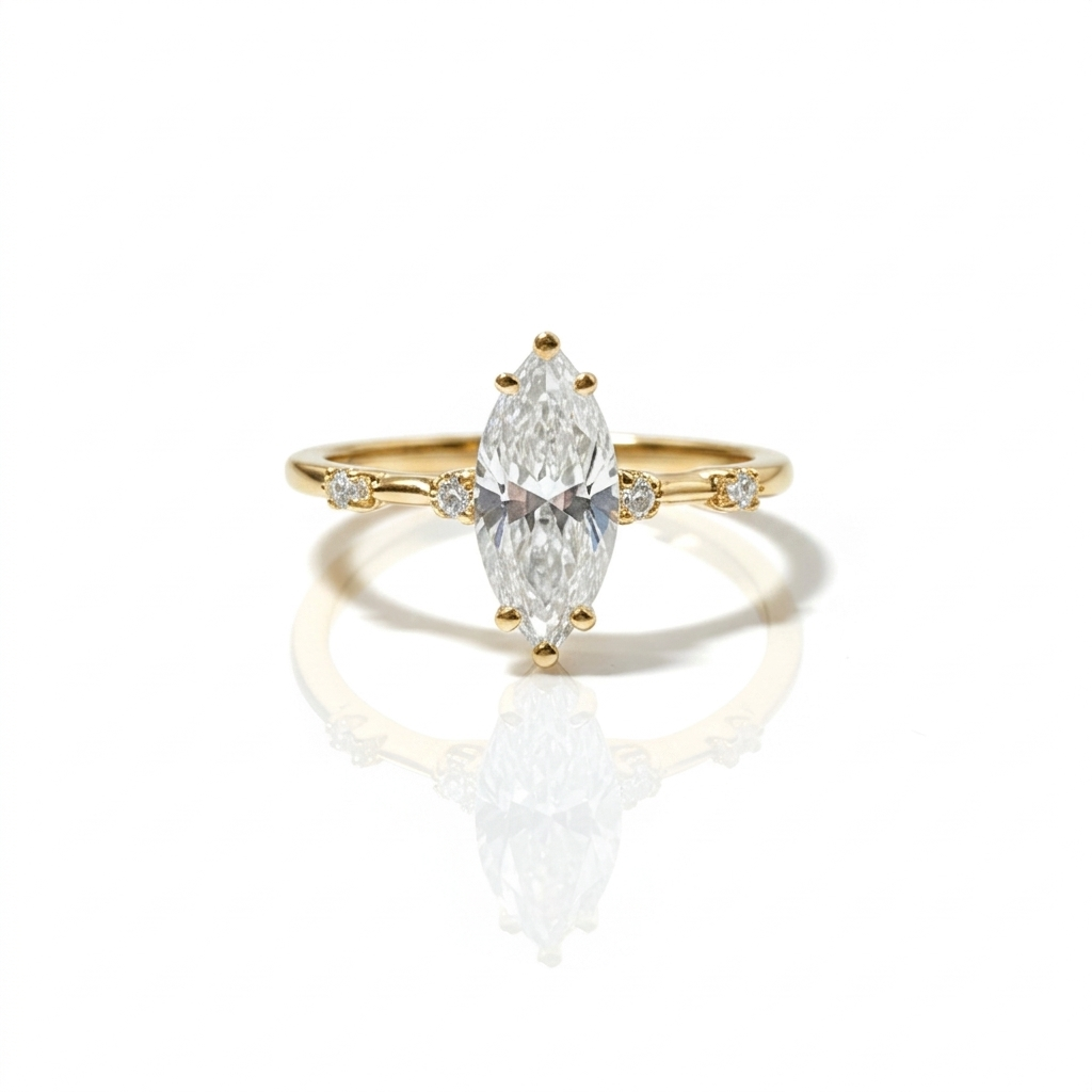Marquise Diamond Ring