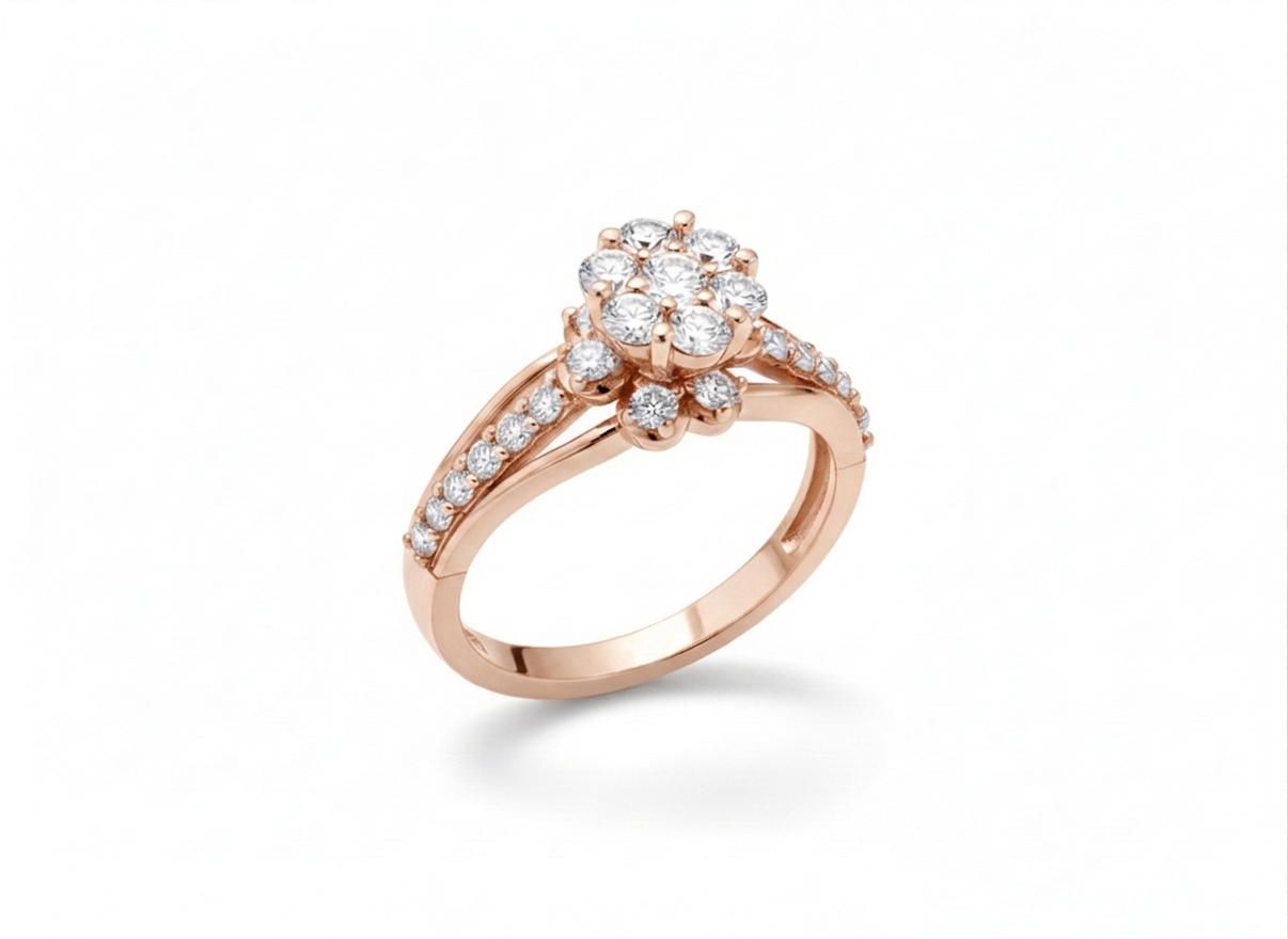 Precious Floral Ring