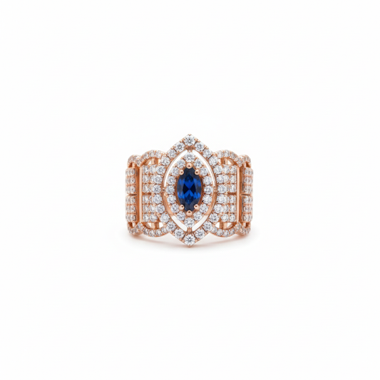 Kanika Blue Sapphire Ring