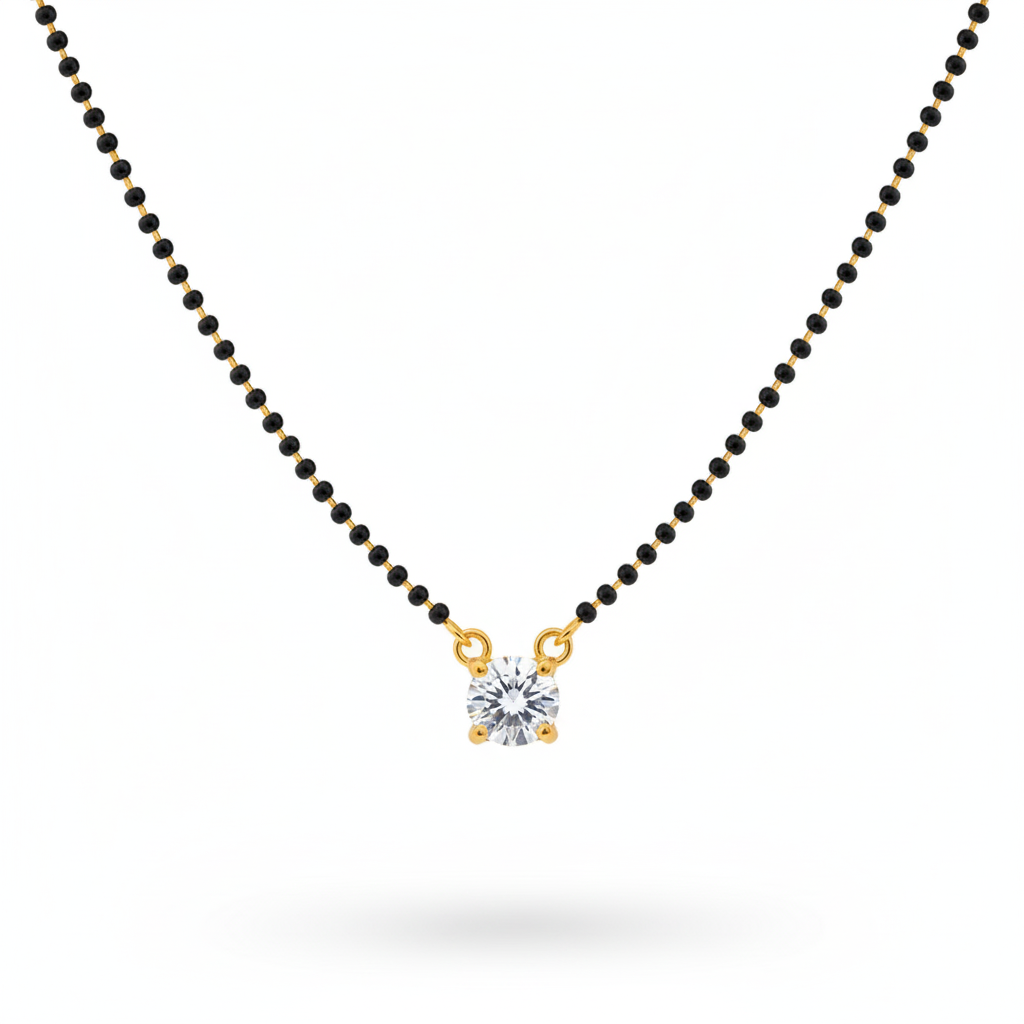 Solitaire Mangalsutra