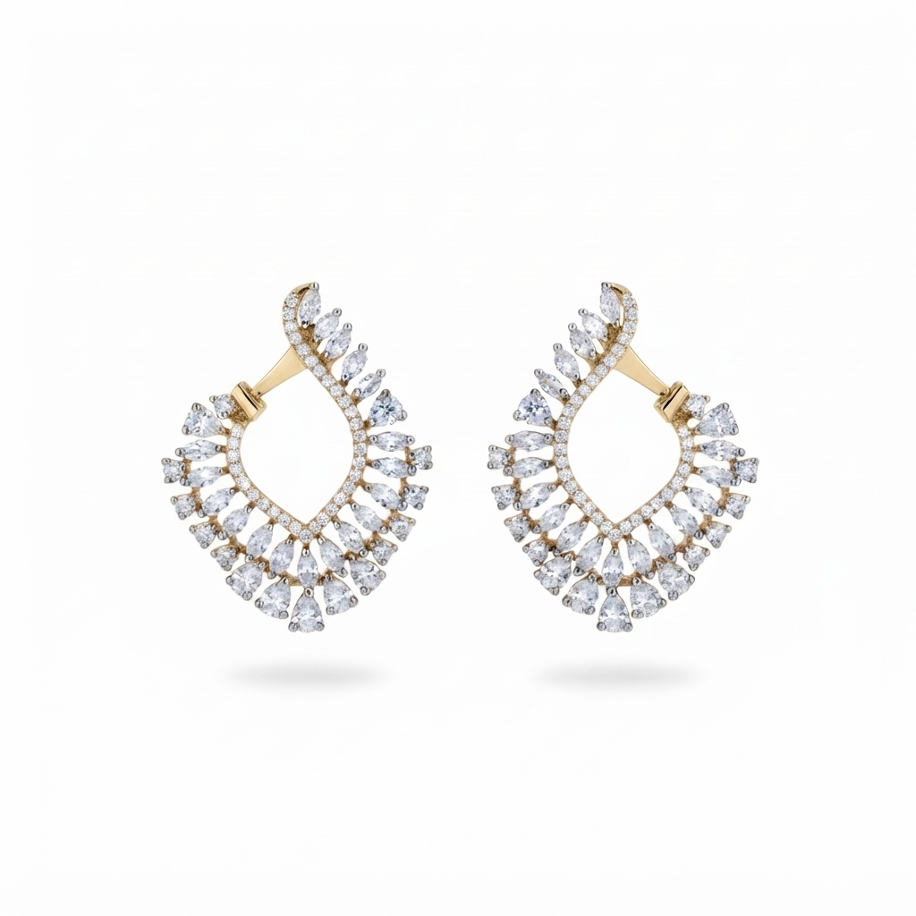 Majestic Marquise Earrings