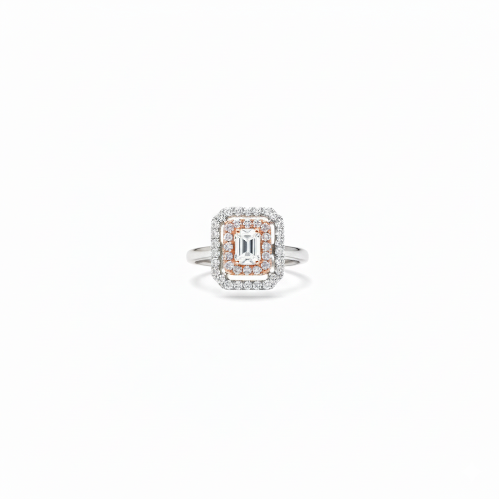 Octagon Precious Diamond ring